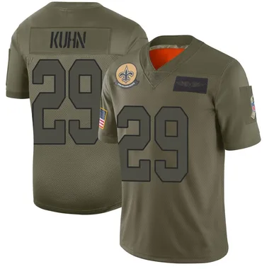 saints kuhn jersey